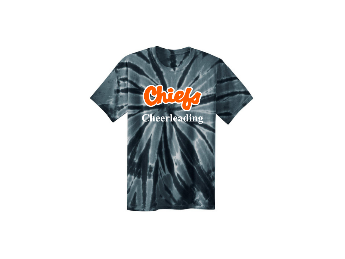 Chiefs Cheerleading Tie-Dye Tee-shirt