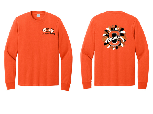 Pom Long Sleeve Tee-shirt