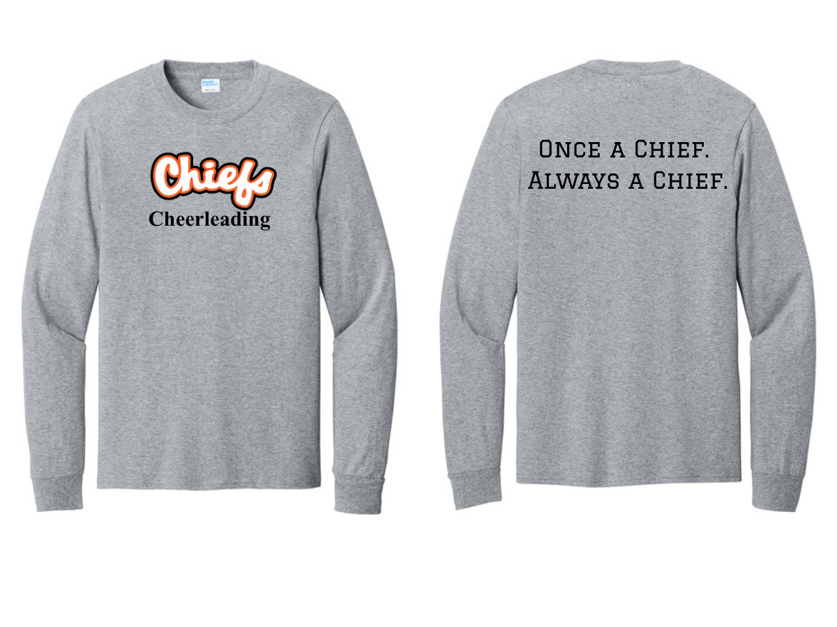 Once a Chief. Long Sleeve Tee-shirt