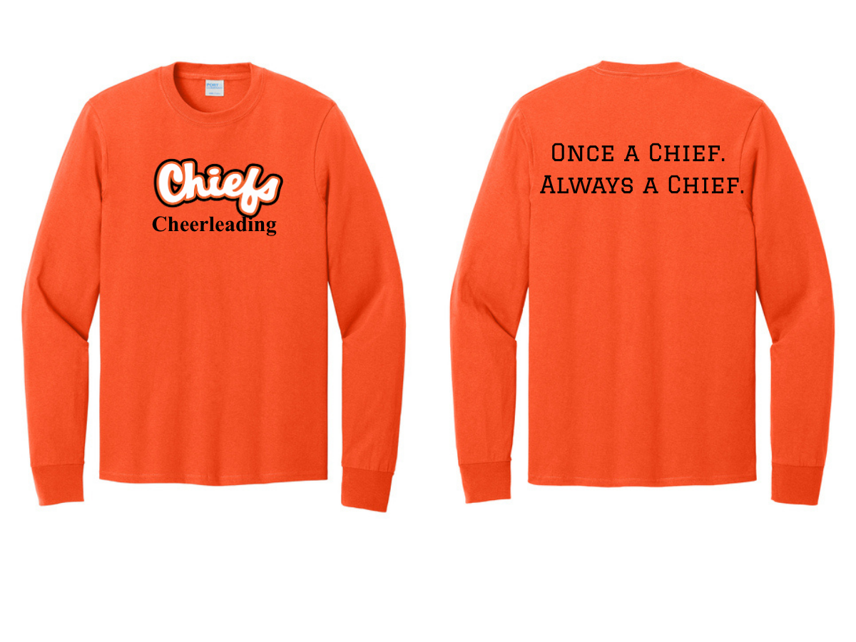 Once a Chief. Long Sleeve Tee-shirt